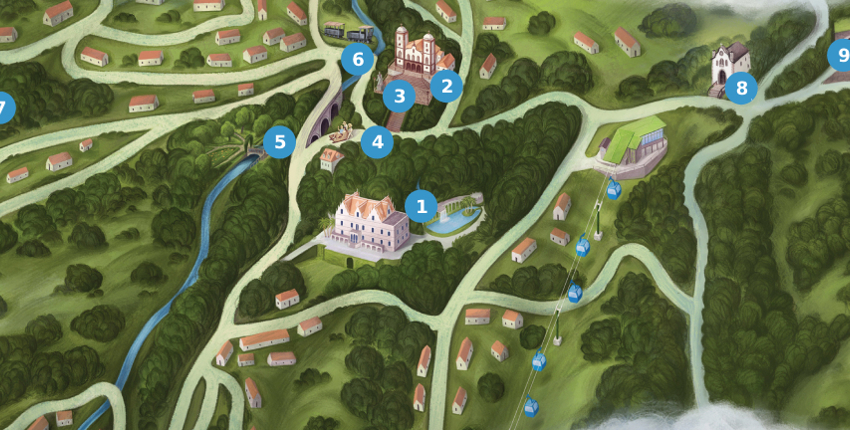 Mapa Monte Digital A3
